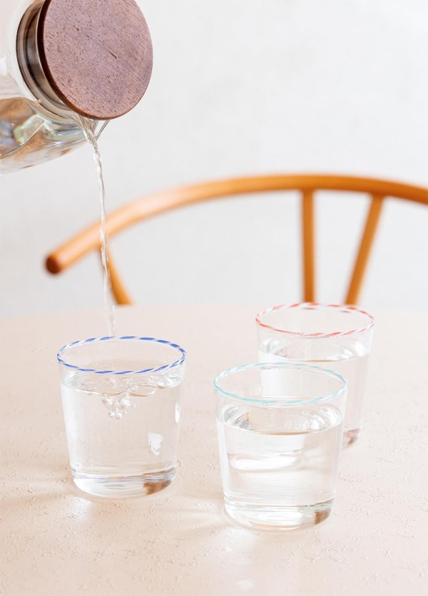 Simple Su Bardağı Mavi 300 ml
