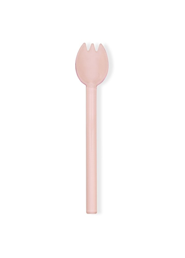 Abiete Dondurma ve Tatlı Kaşığı Pembe 6lı Set