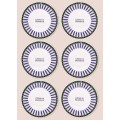 Provence Yemek Tabağı 6lı Set 20 cm