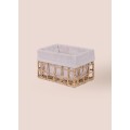 Braid Hasır Organizer Sepet Naturel 22x14x13 cm